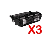 3 x Compatible Lexmark T650 T652 T654 T656 Toner Cartridge High Yield T650H11P